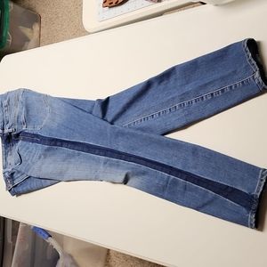 Athleta Tuxedo Sculptek Ultra Skinny Indigo Jeans, EUC, Size 10